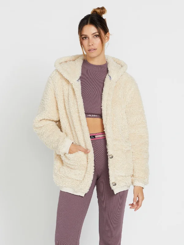Fyresyde Body Wrap Jacket - Cloud Insulated Jacket Fitted Jacket Loose Jacket