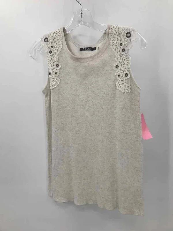Pre-Owned Nic + Zoe Grey Size Small Tank Top modal blend tank