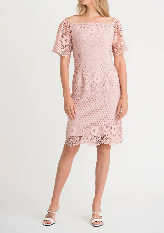 Rose Dress In Blush