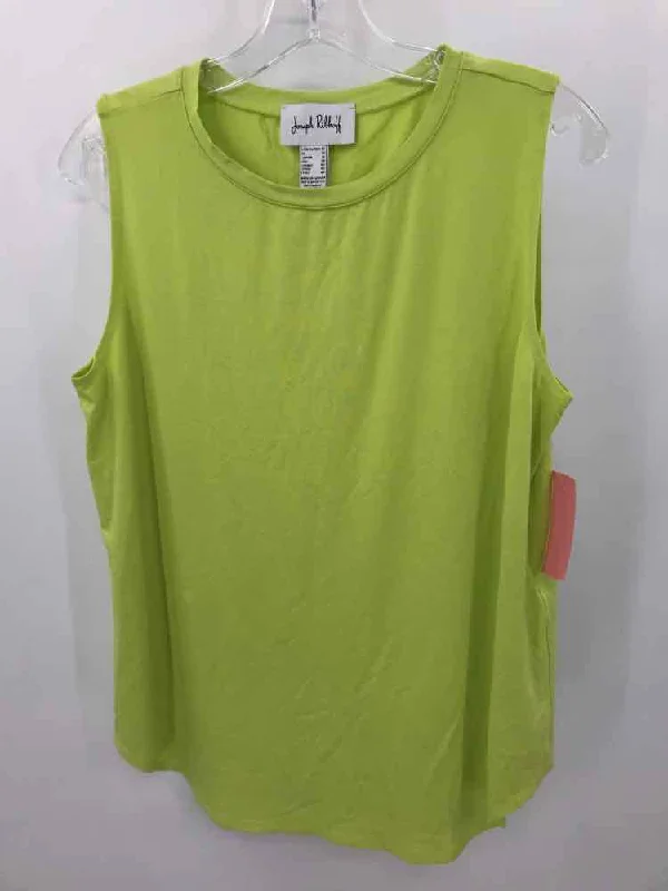 Pre-Owned Joseph Ribkoff Green Size 10 Tank Top crew neck tank