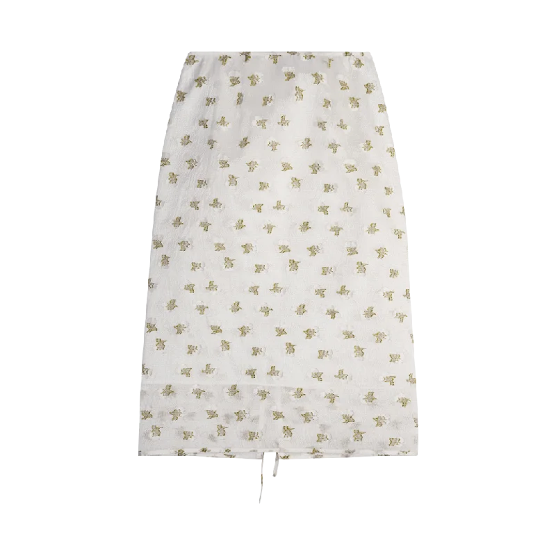 Allegra Floral Skirt seamless skirt comfort