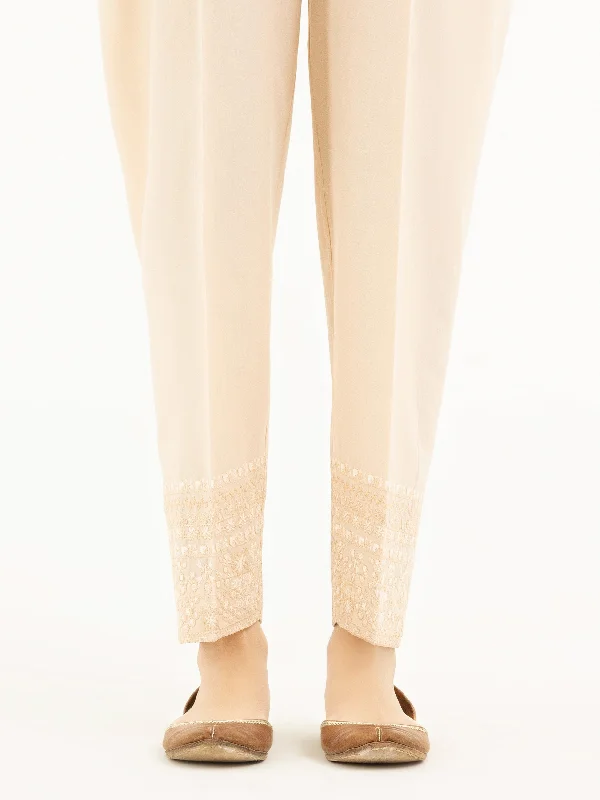 Embroidered Cambric Trousers(Pret) Trousers cozy soft