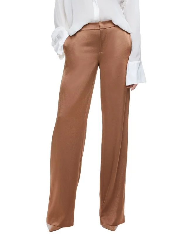 Alice + Olivia Calvin Wide Leg Trouser Trousers Winter Warm