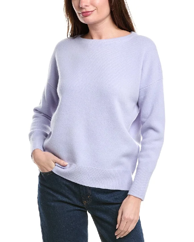 Vince Wool & Cashmere-Blend Sweater Denim Fabric Leather Fabric Suede Fabric