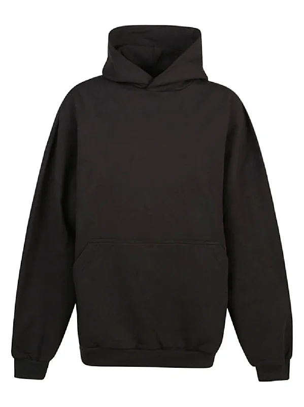 Balenciaga Women's Sweaters Black Elasticated Padded Insulated