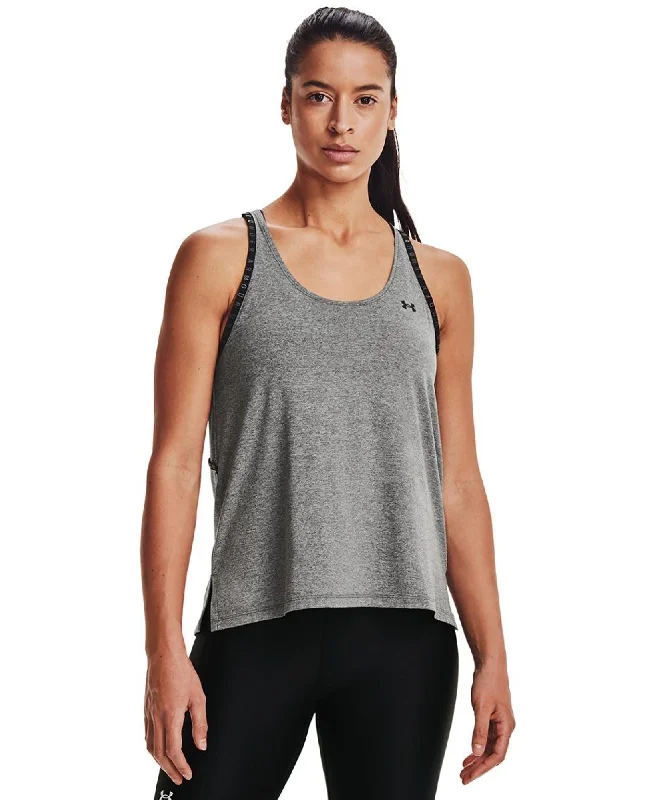 Knockout Mesh Back Tank W lace back tank