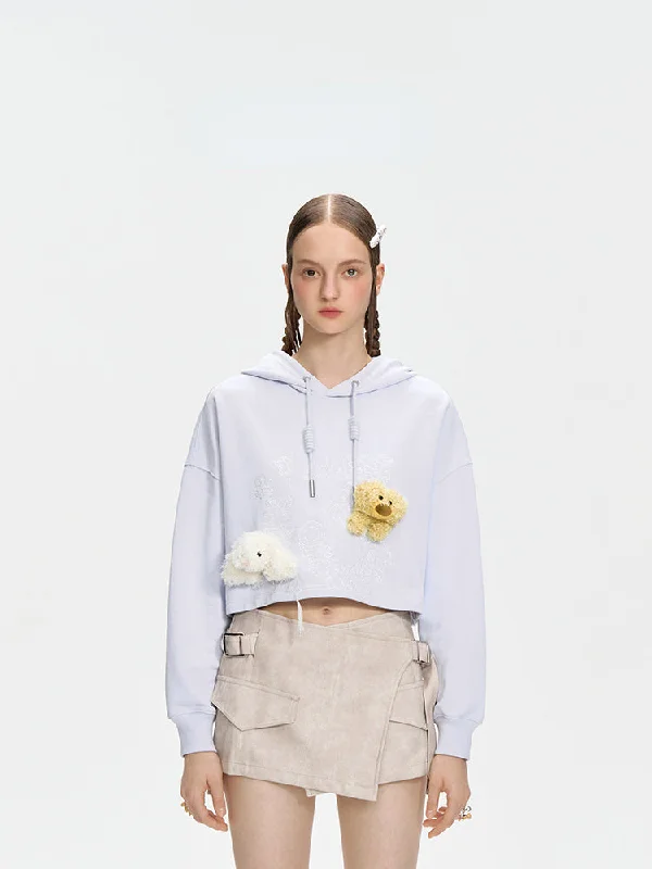 Embroidery Logo Pattern Hoodie Hoodie with Print Artistic Unique