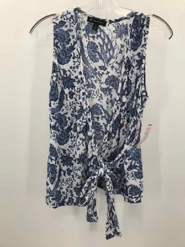 Pre-Owned INC White Size Small Wrap Tank Top bold tank top