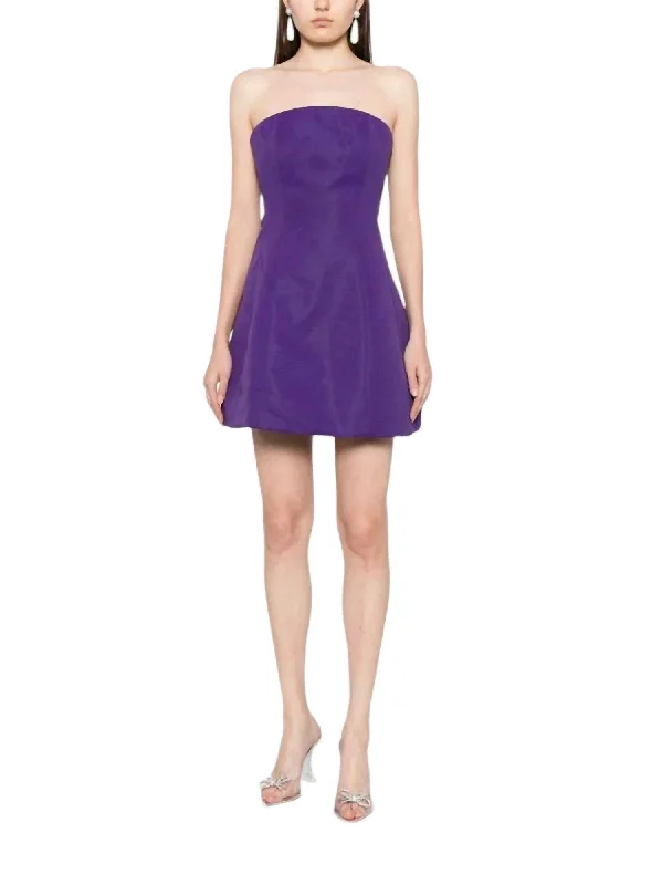 Alanna Dress In Amethyst