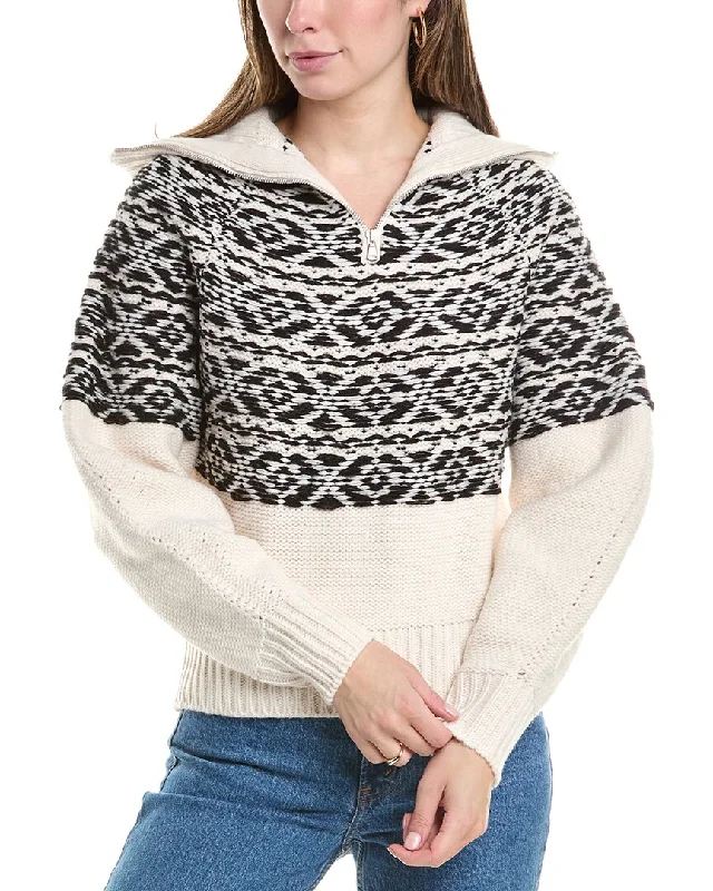 Avantlook Camp Sweater Graphic Sweater Embroidered Appliqued
