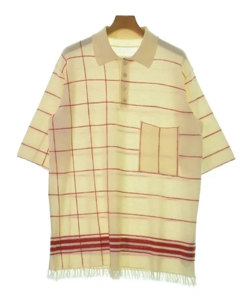 Maison Margiela Sweaters Herringbone Houndstooth Plaid