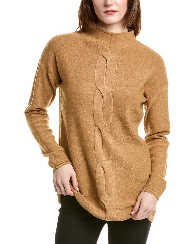 Love Token Cable Sweater Layered Multi-layer Single Layer