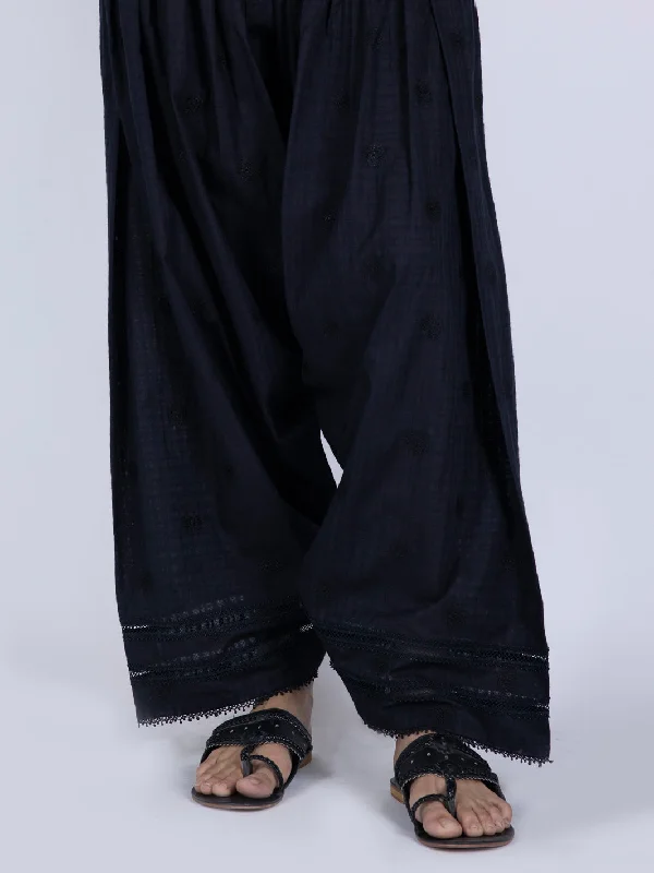 Black Jacquard Trousers - AL-T-624 Trousers Designer Luxury