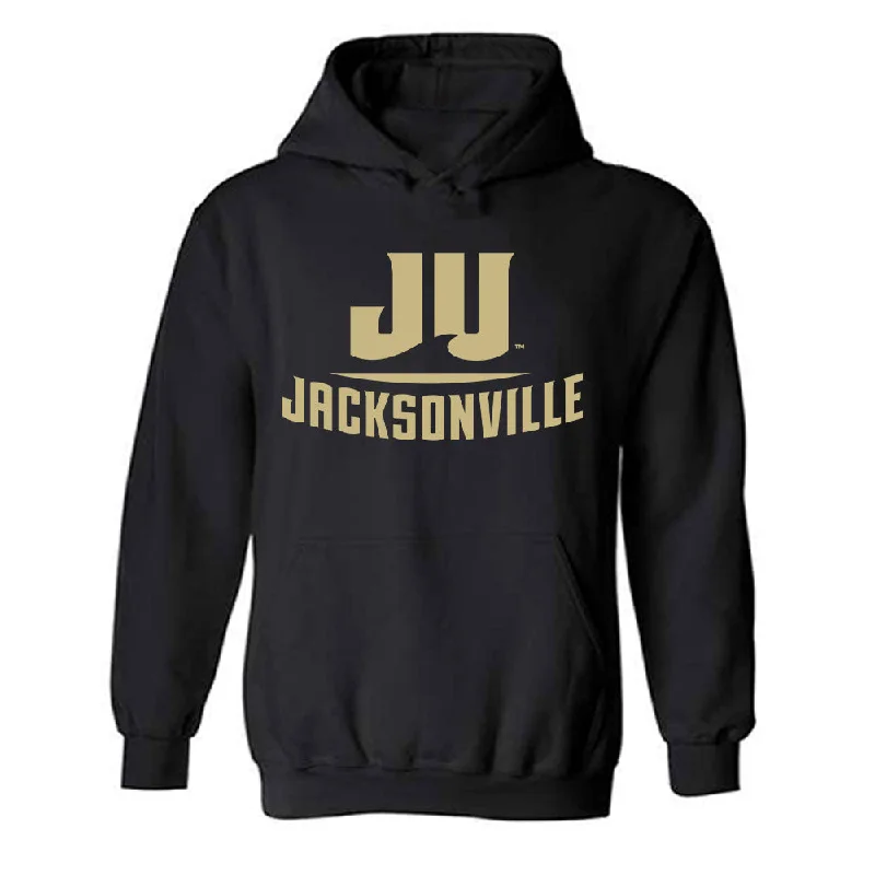 Jacksonville - NCAA Women's Rowing : Kennedy Rowley - Classic Shersey Hooded Sweatshirt Hoodie with Exposed Zipper Edgy Industrial