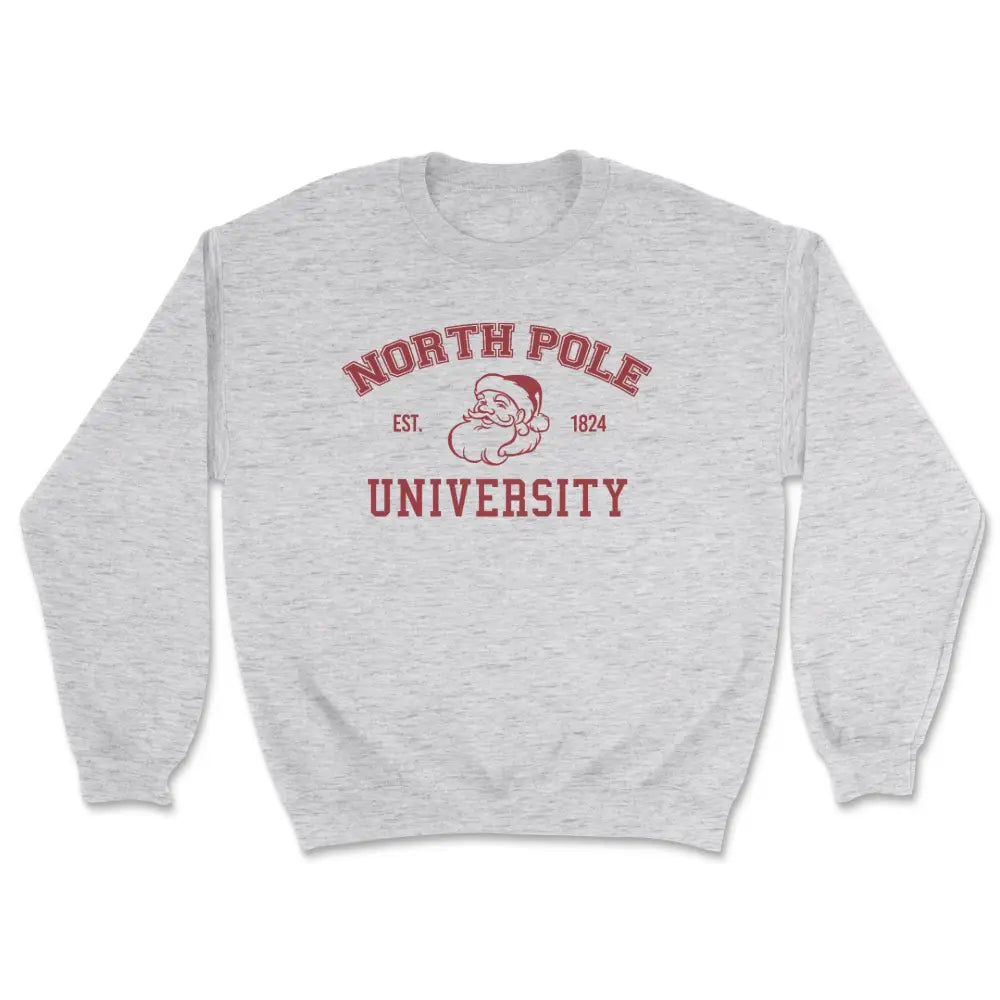 North pole university sweatshirt Hoodie with V-Neck Classic Versatile