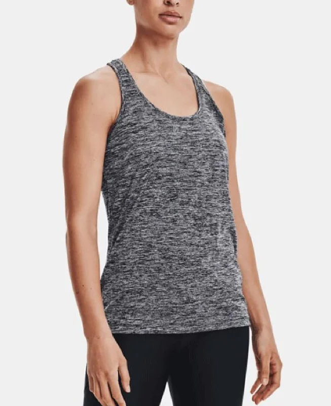 Tech Tank - Twist Wmn cutout tank top