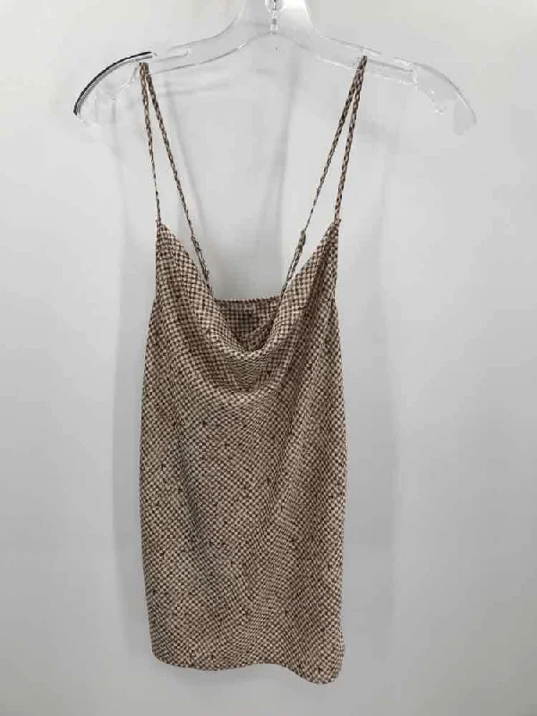 Pre-Owned Banana Republic Brown Size Small Tank Top playful tank top
