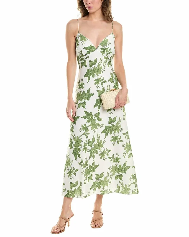 Cara Dress In Ivory Narcissus