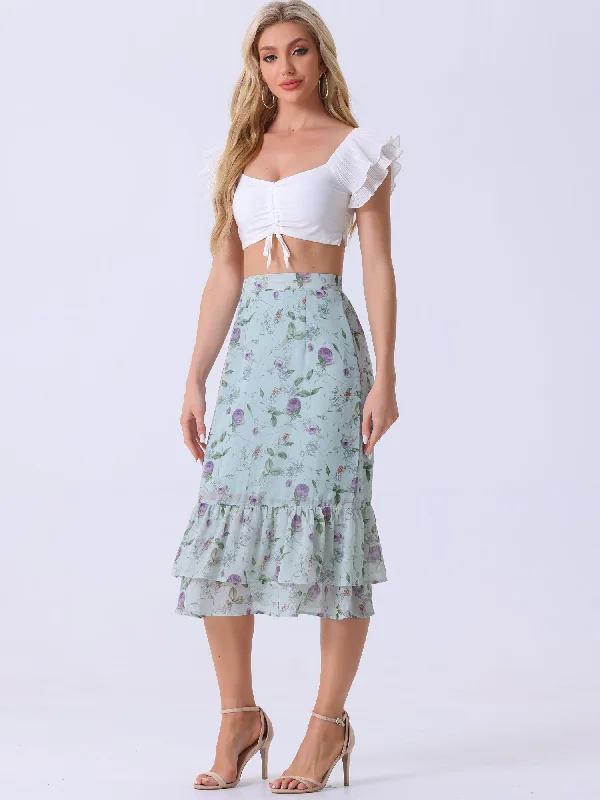 Blue Purple-Floral