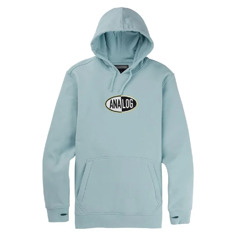 Analog Crux Pullover Hoodie 2021 Hoodie with Hem Ribbing Snug Secure
