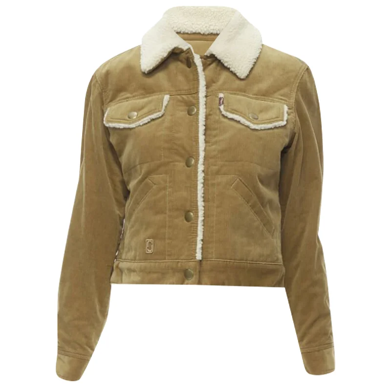 Marc Jacobs corduroy faux shearling lined trucker jacket Satin Fabric Silk Fabric Chiffon Fabric Marc Jacobs corduroy faux shearling lined trucker jacket Satin Fabric Silk Fabric Chiffon Fabric