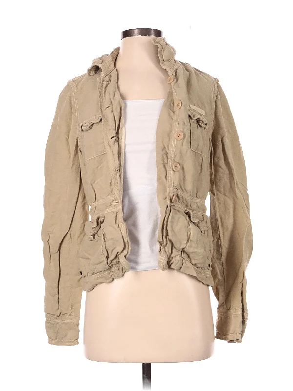 Jacket Notch Collar Jacket Peter Pan Collar Jacket Cowl Neck Jacket