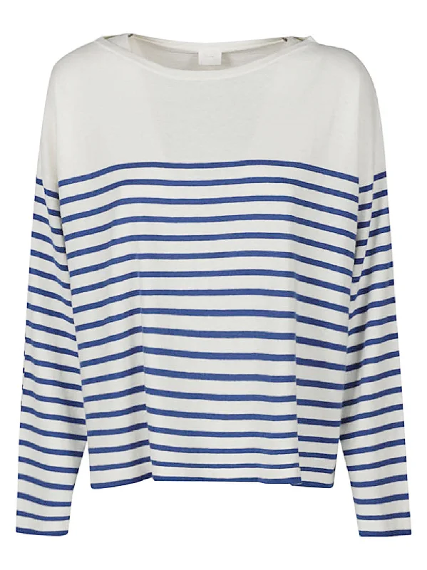 Ct Plage Women's Sweaters Blue Slim Fit Regular Fit Oversized
