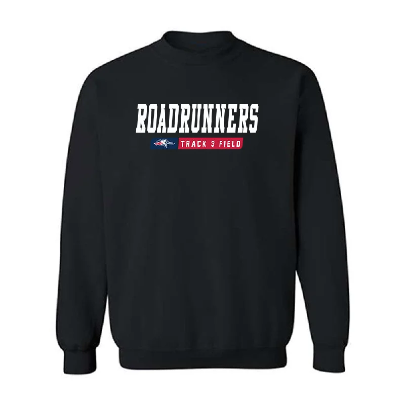 MSU Denver - NCAA Women's Track & Field : Maranda Rodgers - Classic Shersey Crewneck Sweatshirt Hoodie with Tied Waist Feminine Flattering