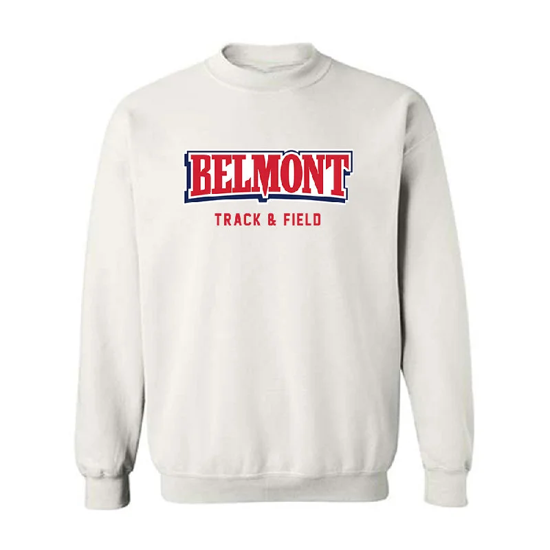 Belmont - NCAA Women's Track & Field : Kaitlyn Thorne - Classic Shersey Crewneck Sweatshirt Hoodie with High Neck Warm Protective