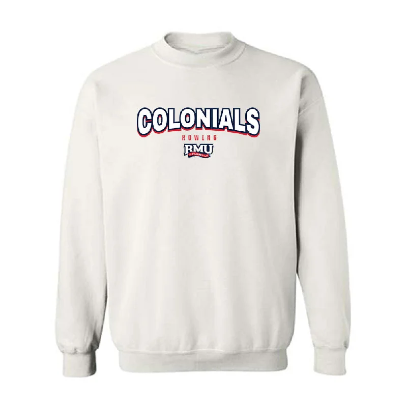 Robert Morris - NCAA Women's Rowing : Sophia Updyke - Classic Shersey Crewneck Sweatshirt Hoodie with Pocket Utility Practical