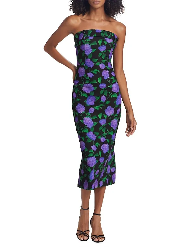 Isa Dress In Violet Garden