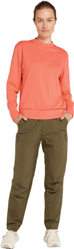 Central II Long Sleeve Sweatshirt - Women's|-|Chandail en molleton à manches longues Central II - Femme Hoodie Crop Top Short Trendy