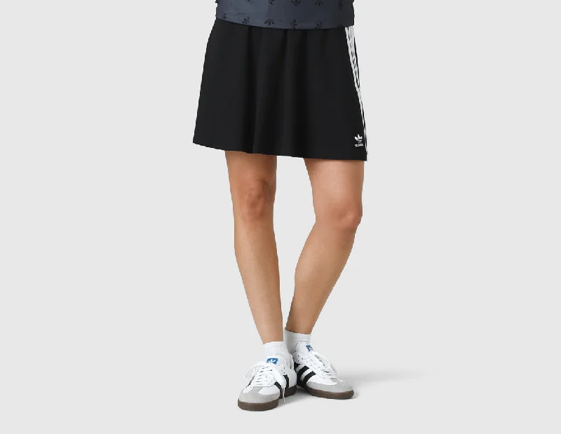 adidas Originals Women's 3-Stripes Skirt / Black tiered skirt playful