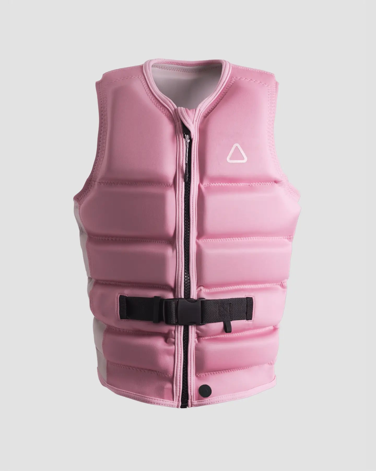 Follow Corp Women's Life Jacket - Pastel Pink Belted Jacket Elasticated Jacket Padded Jacket