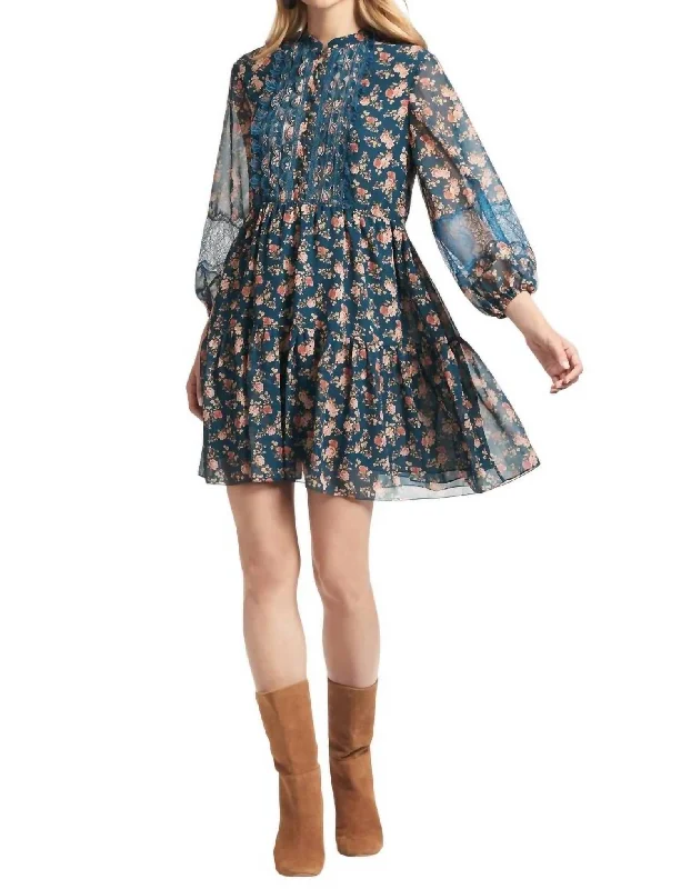 Moyer Dress In Arctic Rose