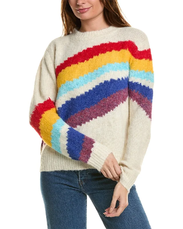 Anna Kay Humanity Cashmere-Blend Sweater Glossy Satin Silk