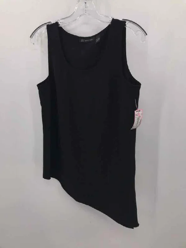 Pre-Owned INC Black Size 4 Tank Top navy tank top