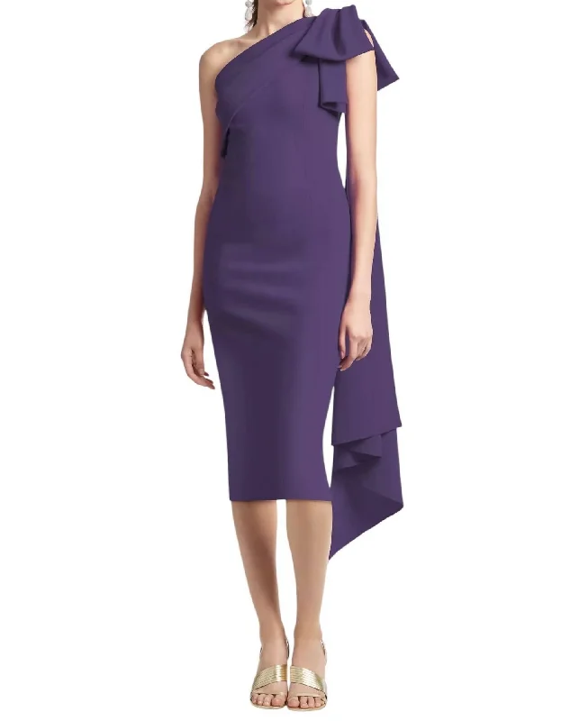 Miranda Dress In Amethyst