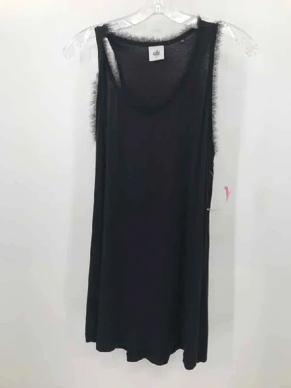 Pre-Owned Cabi Black Size Large Tank Top crew neck tank