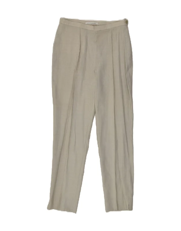 PENNY BLACK Womens High Waist Slim Suit Trousers W30 L30 Grey Trousers practical durable PENNY BLACK Womens High Waist Slim Suit Trousers W30 L30 Grey Trousers practical durable