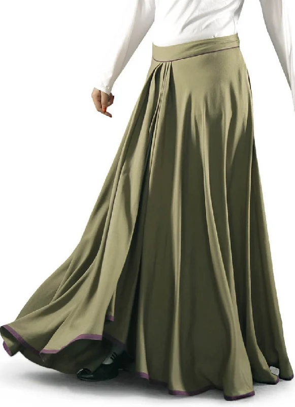 Tazim Rayon Modest Skirt high waist skirt