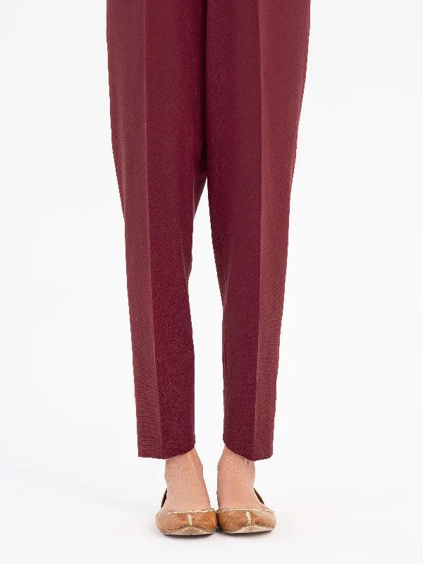 Dyed Khaddar Trouser(Pret) Trousers Chinos Classic