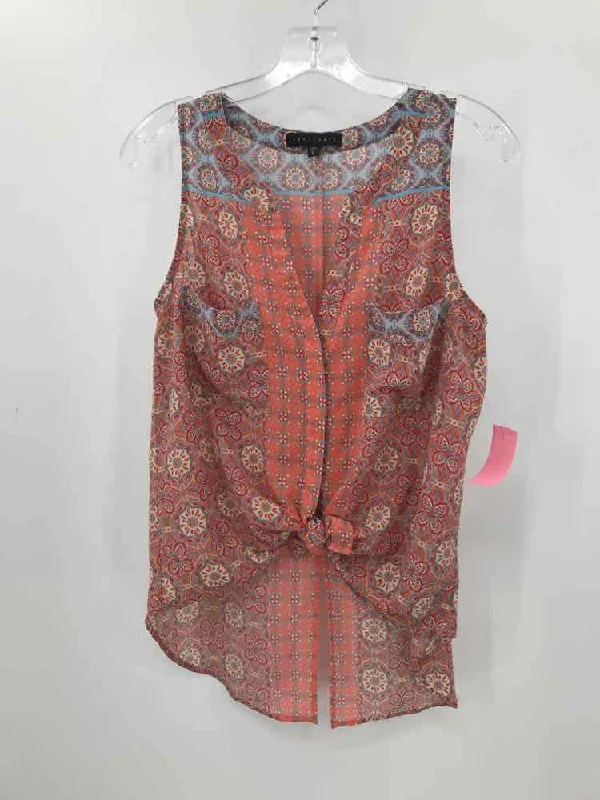 Pre-Owned Sanctuary Pink Size Medium Tank Top yoga tank top