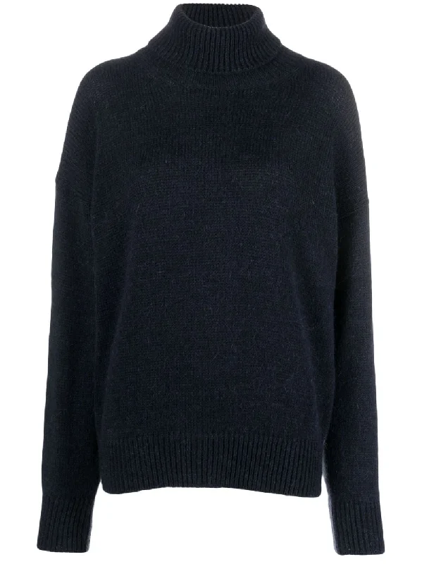 Alysi Women's Sweaters Blue Soft Cozy Warm