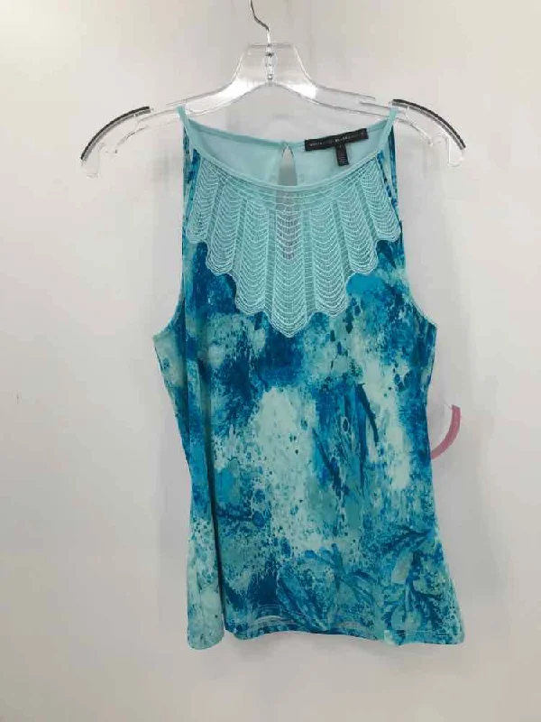 Pre-Owned WHBM Blue Size Small Tank Top bold tank top