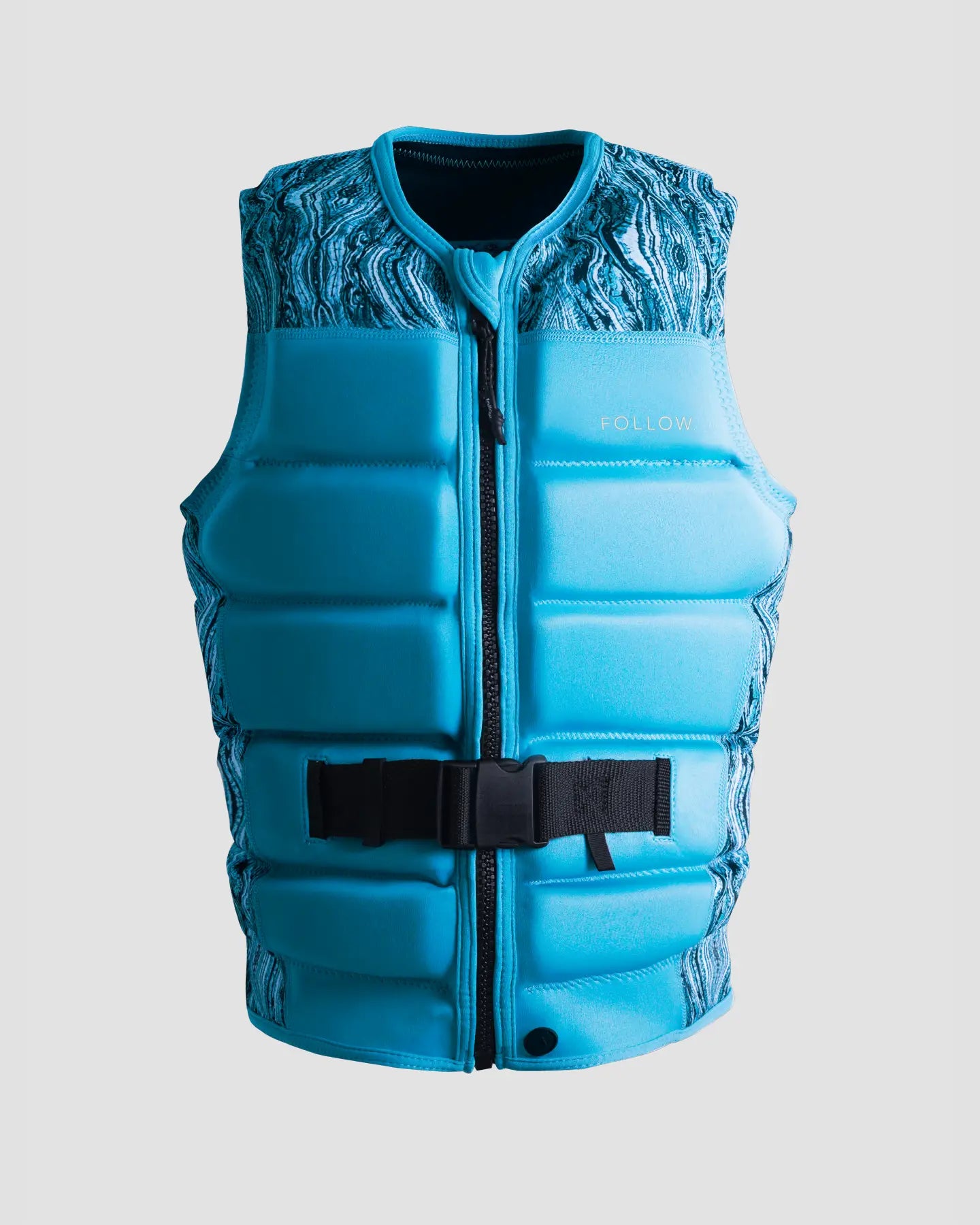 Follow Harmony Life Jacket - Aqua Fleece Jacket Down Jacket Feather Jacket