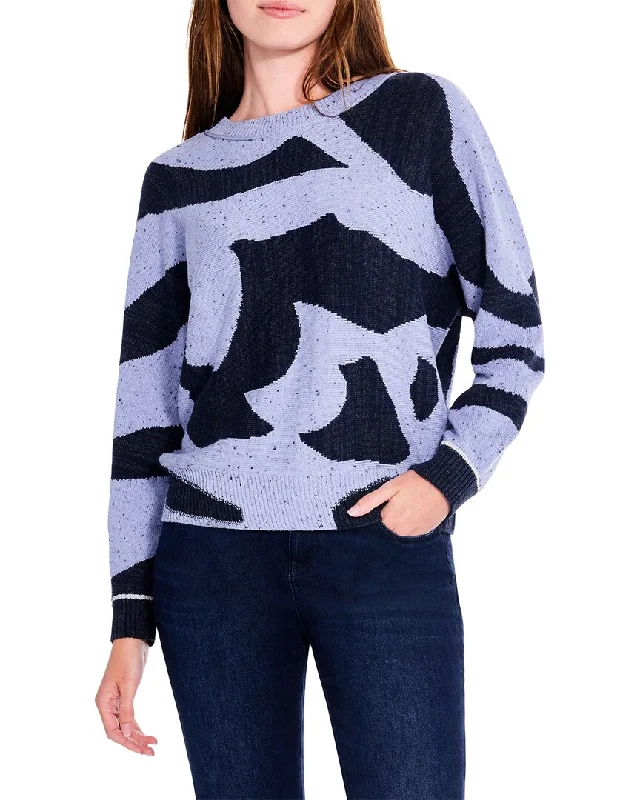 Nic+Zoe Dusk Days Sweater Layered Multi-layer Single Layer