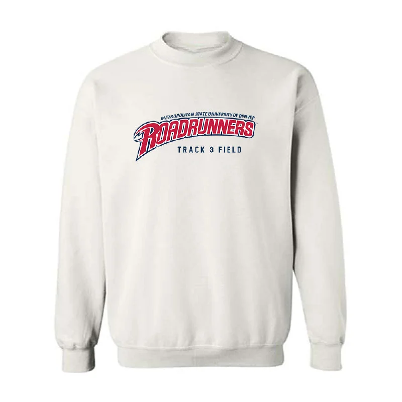 MSU Denver - NCAA Women's Track & Field : Sidnei Cumings - Crewneck Sweatshirt Hoodie with Contrast Stitching Detailed Premium