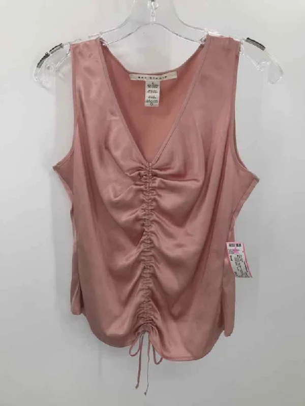 Pre-Owned Max Studio Pink Size Small Tank Top crossback tank top