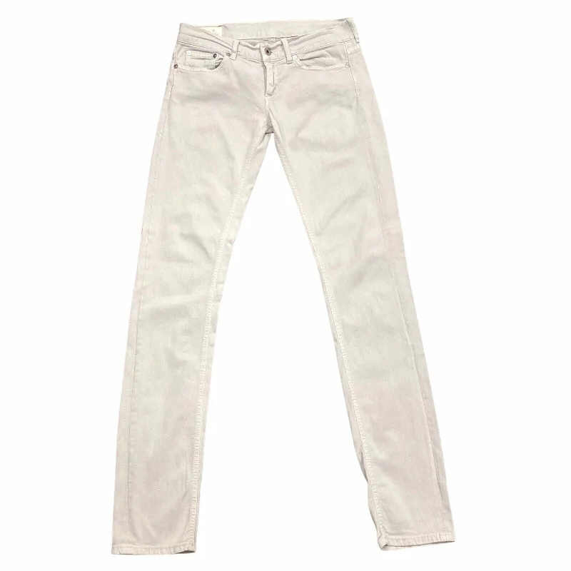 Dondup Women's Slim Jeans | Vintage Designer Grey Denim Trousers W31 VTG Trousers Print Floral Dondup Women's Slim Jeans | Vintage Designer Grey Denim Trousers W31 VTG Trousers Print Floral